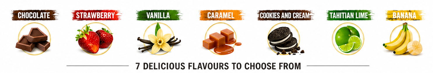 Flavour banner white